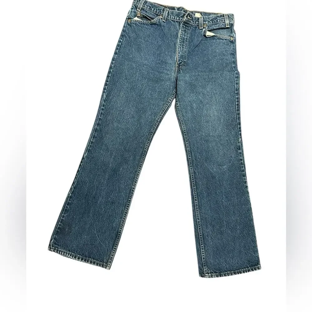Vintage Levi’s 517 Orange Tab Jeans Men's Size 36 x 30